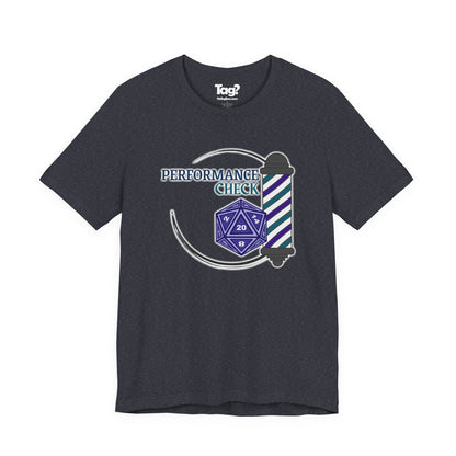 Performance Check Quartet Unisex T‑Shirt