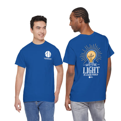 Go Be Light In A Dark World Heavyweight T-Shirt — HFCN